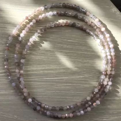 Spectrum of Shimmering Agates Necklace