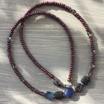 Blue-grey Kyanite Necklace